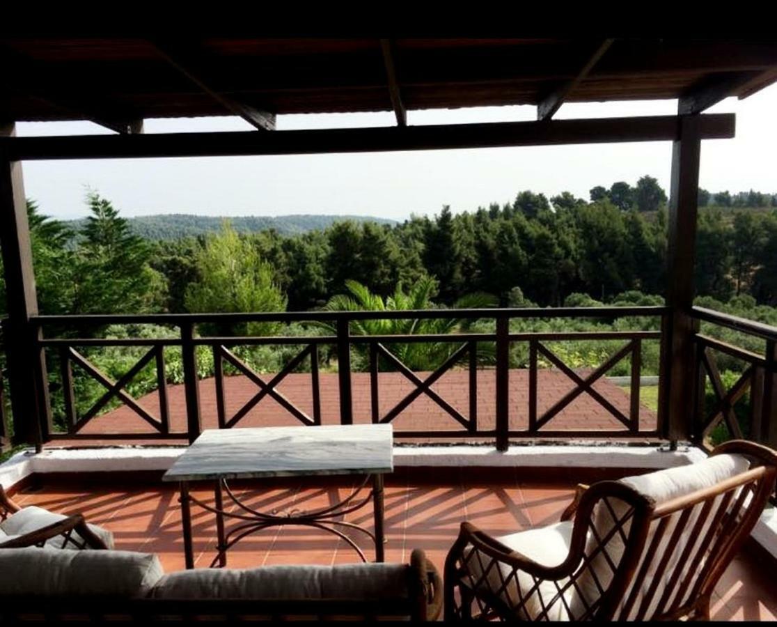 3 Bedroom Villa In Elani Villas Chalkidiki Siviri Bagian luar foto