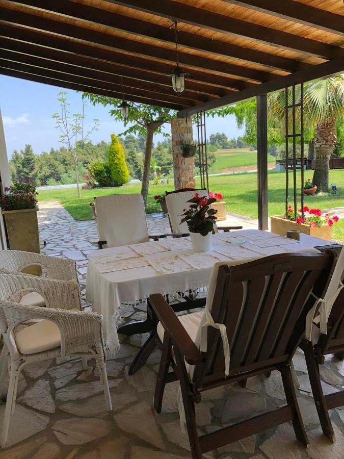 3 Bedroom Villa In Elani Villas Chalkidiki Siviri Bagian luar foto